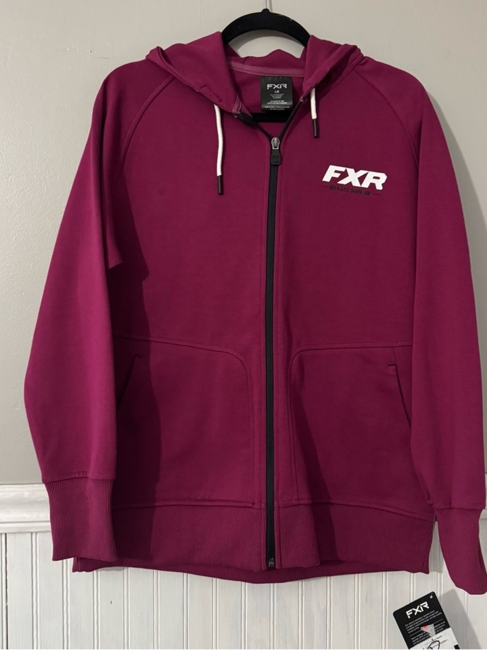 FXR Women’s Throttle Hoodie Burgundy Size L NWT